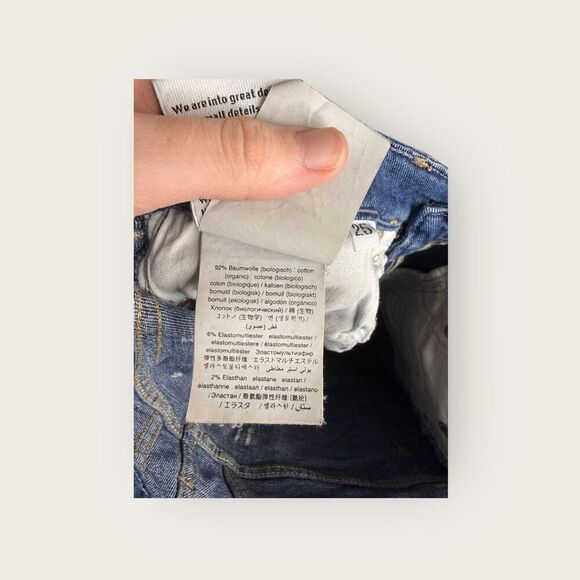 CLOSED Made In Italy Straight Leg Jeans Mid Rise Size 25 - Picture 5 of 5